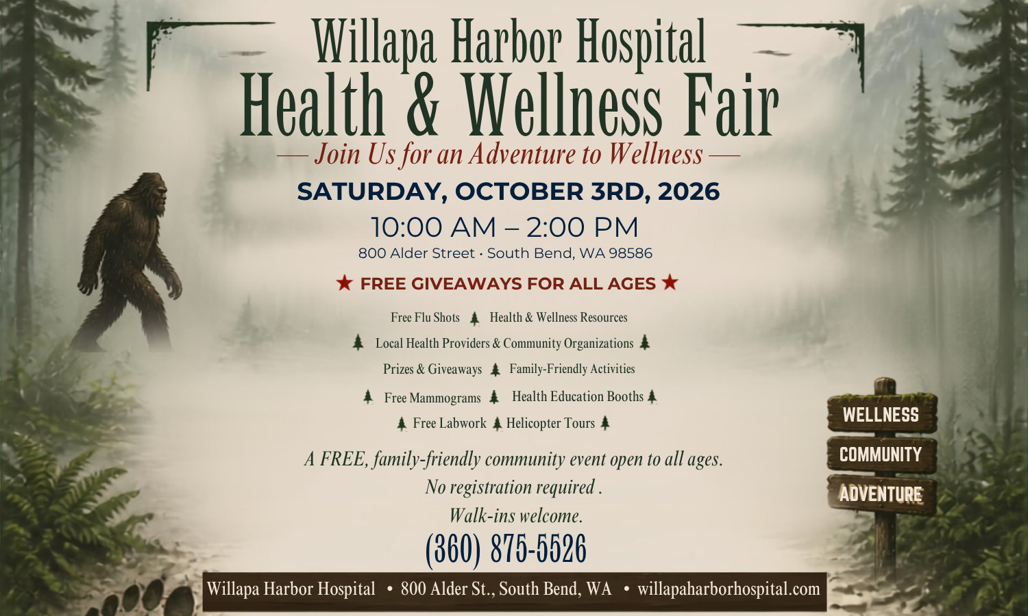 Adventure to Wellness Health & Wellness Fair